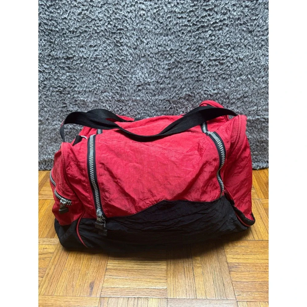 Vintage‎ 90s Marlboro Unlimited Racing Team Red Duffle Gym Bag